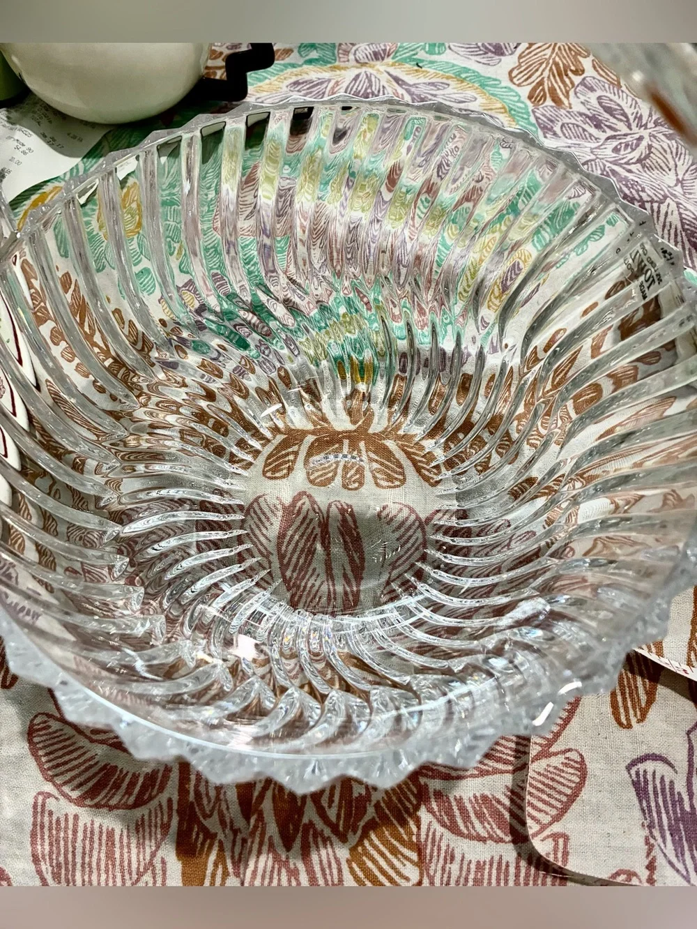 Towle Crystal 1980s vintage